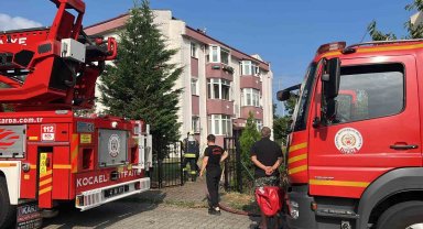Bataryalardan çıkan yangın korkuttu