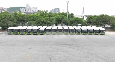 Büyükşehir'in 20 yeni otobüsü teslim edildi
