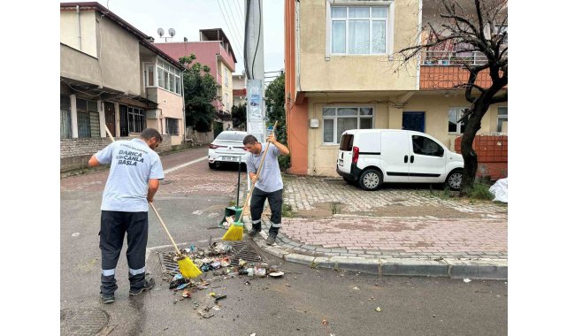 Darıca Belediyesi sel tehlikesine karşı teyakkuzda