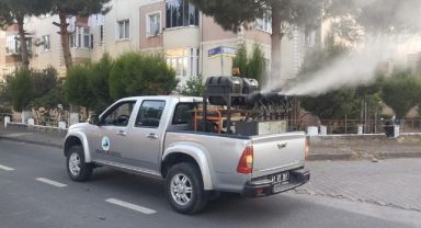 Derince'de İlaçlama Her Noktada