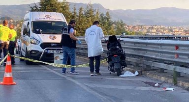 İki motosiklet sürücüsünün kavgasında silahlar konuştu: 1 yaralı