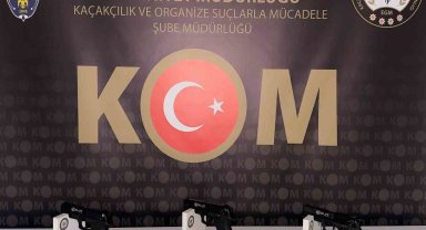 Kargo ile kaçak silah sevkiyatına polis engeli