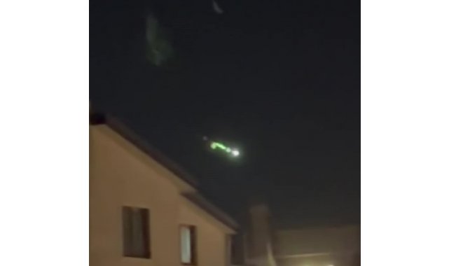 Kimisi roket dedi, kimisi meteor