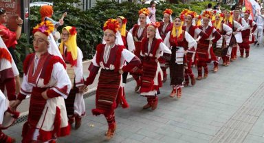 Kocaeli 1. Balkan Halk Oyunları Festivali başladı