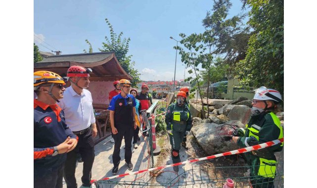 Kocaeli'nin ilk, Türkiye'nin 2. akredite kadın arama kurtarma ekibi