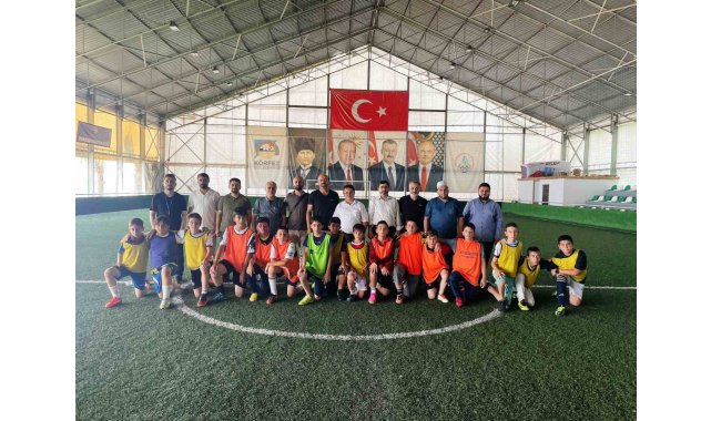 Kur'an kursları arası futbol turnuvası başladı