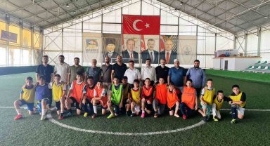 Kur'an kursları arası futbol turnuvası başladı