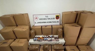 Operasyonla 600 bin TL değerinde kaçak tütün ele geçirildi