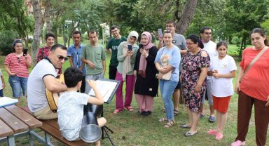 Özel bireyler yaz kampında unutulmaz anlar yaşadı