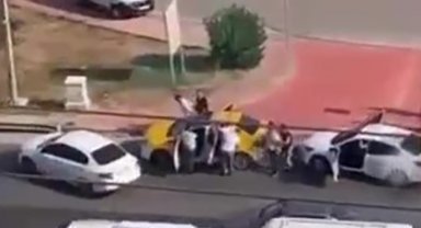 Ticari taksi ile uyuşturucu sevkiyatı: 7 gözaltı