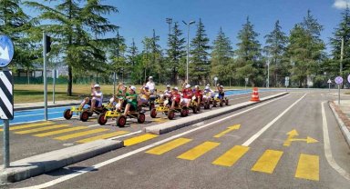 Trafik Eğitim Parkında yaz eğitimleri başladı