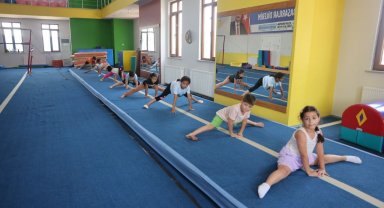 Yaz spor okullarında eğitim başladı