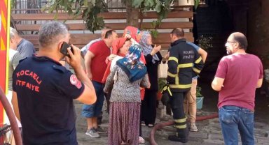 Ağlatan yangın: 1'i bebek 4 kişi dumandan etkilendi