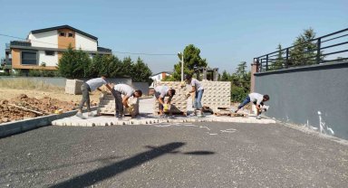 Darıca'da üstyapı hizmetleriyle konfor artırıyor