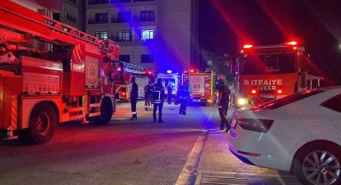 Huzurevinde yangın paniği