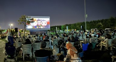 Kartepe'de çocuklar sinema keyfi yaşadı