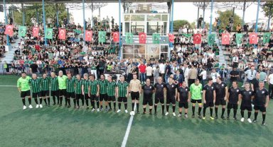 Kocaelispor 25. yılında depremi hatırlattı