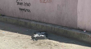 Korkuya sebep olan şüpheli valiz fünye ile patlatıldı