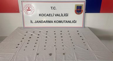 Roma ve Bizans dönemine ait olduğu değerlendirilen 58 tarihi eser ele geçirildi