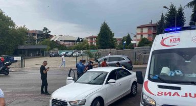 Abisini vurdu, polisi aradı
