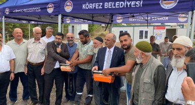 Körfez'de yeni caminin temeli atıldı