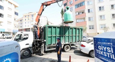 Tonlarca atık geri dönüşüme kazandırıldı