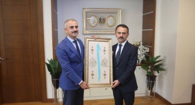 Vali Aktaş’tan Başkan Çiftçi’ye ziyaret