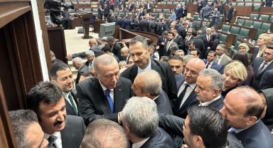 Bıyık, Ak Parti grup toplantısına katıldı