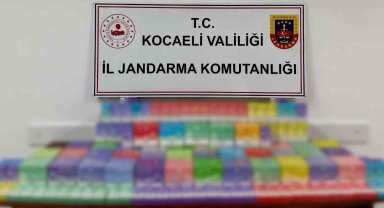 400 elektronik sigara ele geçirildi