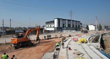 Alikahya Tramvay Hattı güzergahına otopark yapılıyor