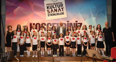 Çocuk korosundan unutulmaz konser
