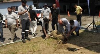 Dilovası’nda yeni araçlar için kurban kesildi