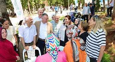 Başkan Büyükakın'dan Zinnur Büyükgöz'e samimi destek