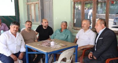 Büyükgöz Kargalı Sakinleriyle Çay Sohbeti Yaptı