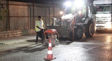 Fen İşleri Asfalt Çalışmalarını Sürdürüyor