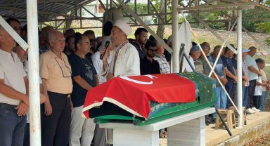 21 gün önce evlenen ve vurgun yiyerek hayatını kaybeden dalgıç son yolculuğuna uğurlandı