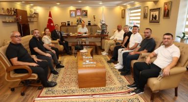 Gebze Gazeteciler Cemiyeti’nden başkan Bıyık’a geçmiş olsun ziyareti!