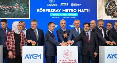 77 milyar liralık yatırım, Körfezray'ın ilk kazısını Bakan başlattı