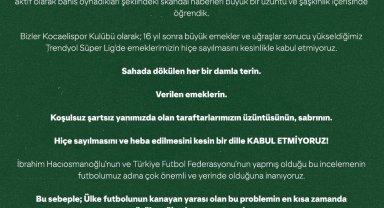 Bahis tartışmalarına Kocaelispor da dahil oldu
