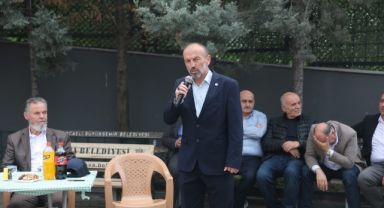 Çayırova Garipler Camii'nde Ek Hizmet Binasının Temeli Dualarla Atıldı