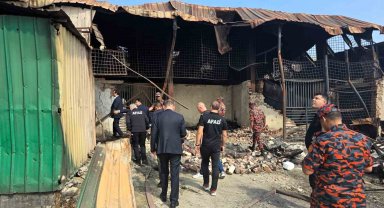 Kocaeli İtfaiyesi Bangladeş'te de görev başında