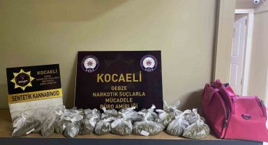 Kocaeli'deki operasyonlarda 51 kilo uyuşturucu ele geçirildi