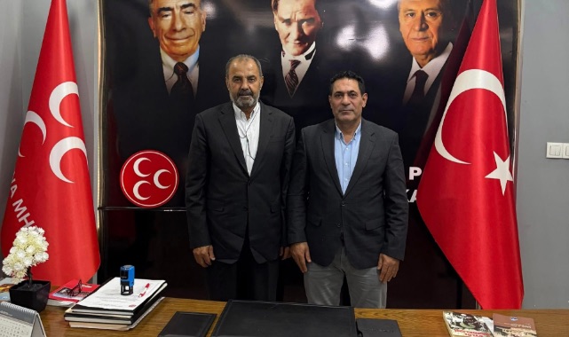 MHP Çayırova İlçe başkanı Bülent Işık’a uzaklardan anlamlı ziyaret