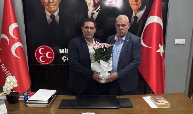 MHP'li İlçe Başkanlarından Bülent Işık'a anlamlı ziyaret