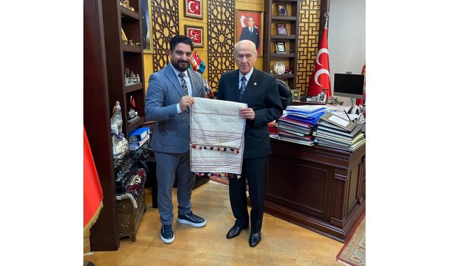 Roman toplumu projelerini Devlet Bahçeli'yle anlattılar
