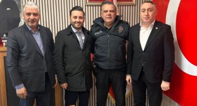 Başkan Kılıç ve ekibinden Emniyet Müdürü Canbaz'a ziyaret