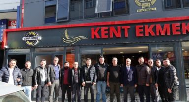 Büyükgöz'den Kent fırın'a ziyaret