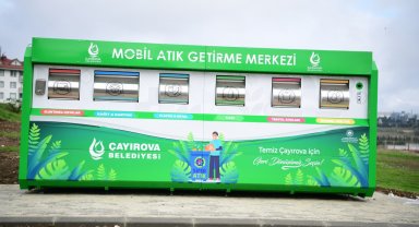 Çayırova'da 4 noktaya daha "mobil atık merkezi" kuruldu