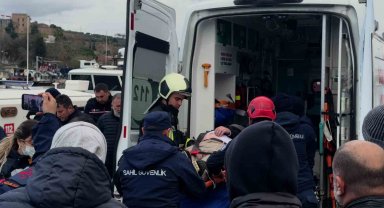 Denizde çırpınan vatandaş sahil güvenlik ekiplerince kurtarıldı