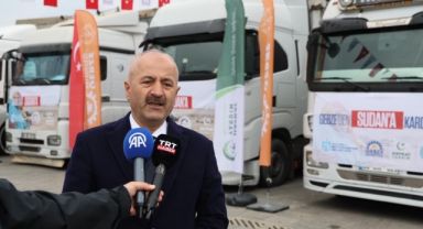 Gebze'den Sudan'a 10 Tırlık Kardeşlik Köprüsü: İnsani Yardım Konvoyu Dualarla Uğurlandı